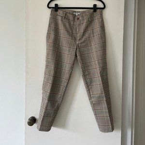 BANKS JOURNAL TAPERED PLAID PANT MENS 30